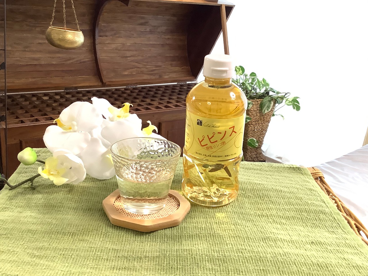 特性リンゴ酢「ピピンス」600g